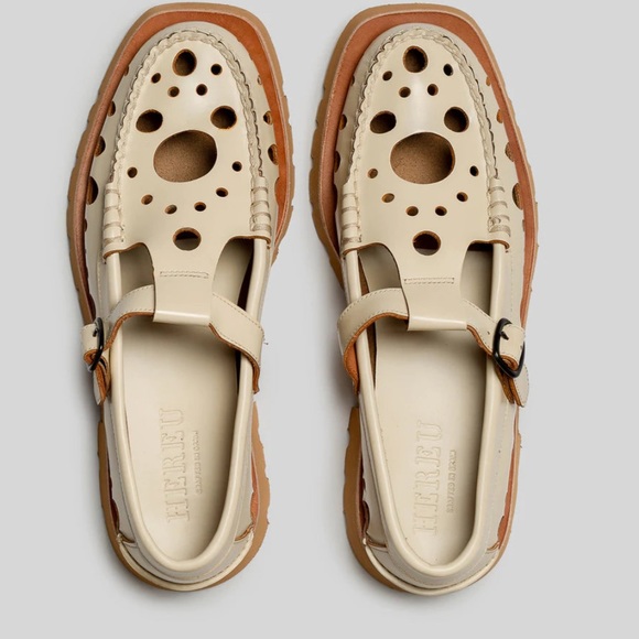 Hereu Alber sport shoes in custard - Picture 4 of 7